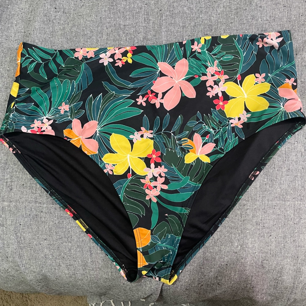 Old Navy High Wasted Bikini Bottoms XXL